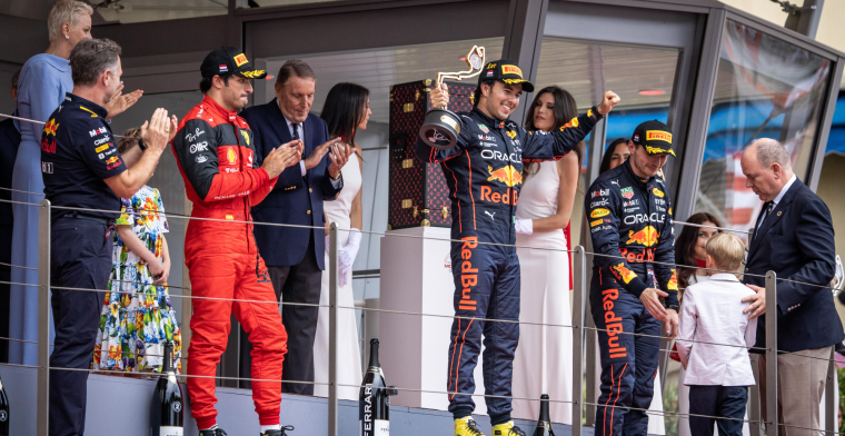 F1 Power Rankings Monaco | Perez is Verstappen ruimschoots de baas