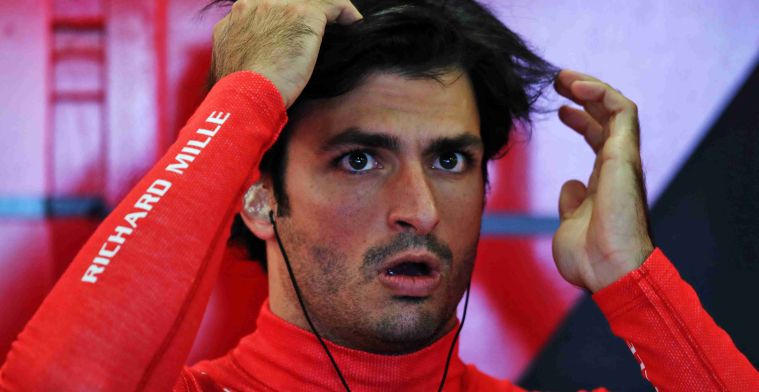 Sainz start achter Perez en Verstappen: Ja, het is jammer