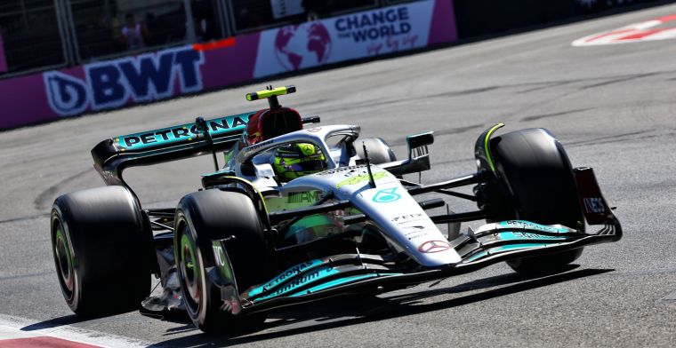 Geen straf voor Hamilton na onnodig langzaam rijden tijdens de kwalificatie