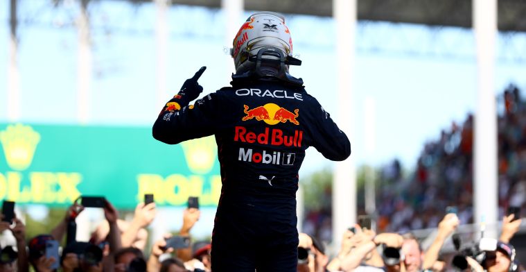 F1 WK-stand 2022 | Verstappen breidt voorsprong uit op Perez en Leclerc