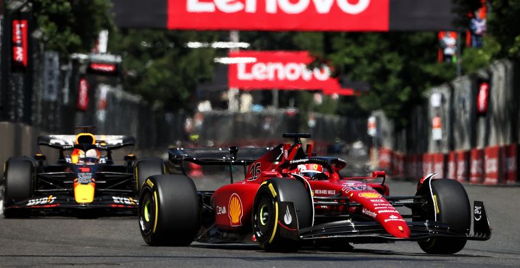 Ferrari: 'Data toont aan dat Leclerc Verstappen makkelijk had verslagen'