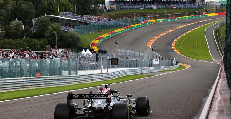 'Spa-Francorchamps dreigt van de F1-kalender te verdwijnen in 2023'