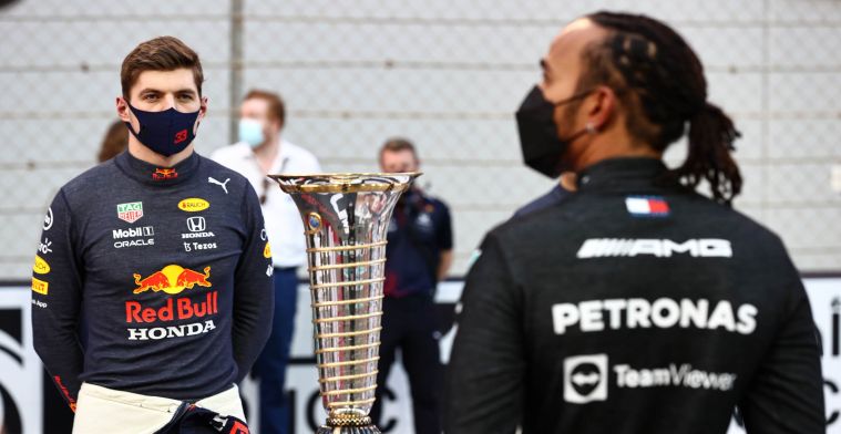 Verstappen en Hamilton op gelijke hoogte in F1 22-game