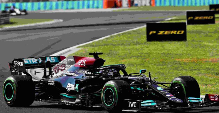 Hamilton komt 'gewoon' in actie op Silverstone: Ik race dit weekend