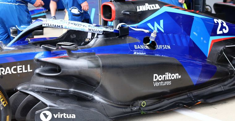 RB18 van Red Bull weer gekopieerd: Williams heeft het ontwerp goed bekeken