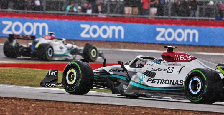 Mercedes hoopt op een podium in Silverstone: We zullen er voor gaan