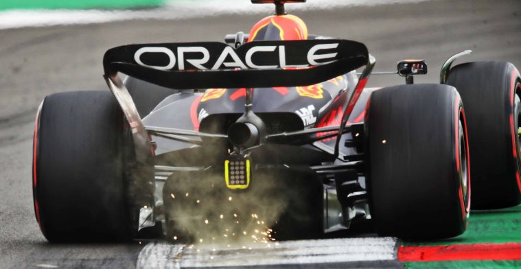 'Vloer van Red Bull Racing onder een vergrootglas van de FIA'