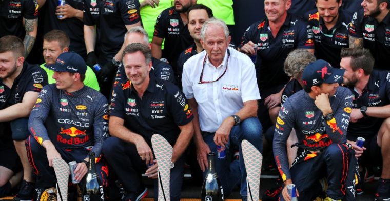 Marko moest Sainz teleurstellen: 'Verstappen was de snellere rijder'