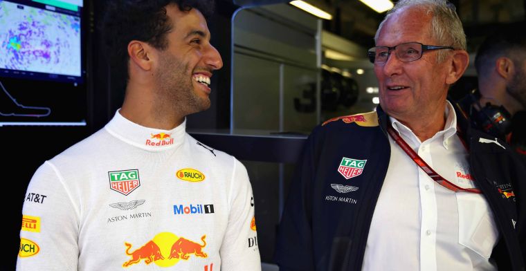 Marko haalde niet zijn gram bij Ricciardo: 'Dat was niet meer nodig'