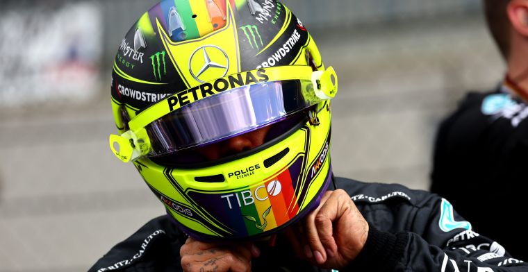 Hamilton heeft niets geleerd van sprintrace: 'Waren langzamer dan Haas'