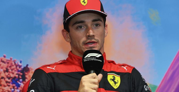 Leclerc waarschuwt: 'Dit kunnen we ons tijdens de race niet veroorloven'