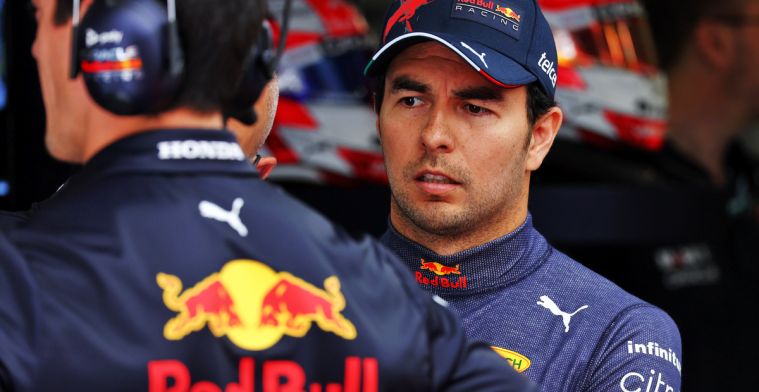 Nog minder budget voor Red Bull Racing: boete voor Perez na VT2