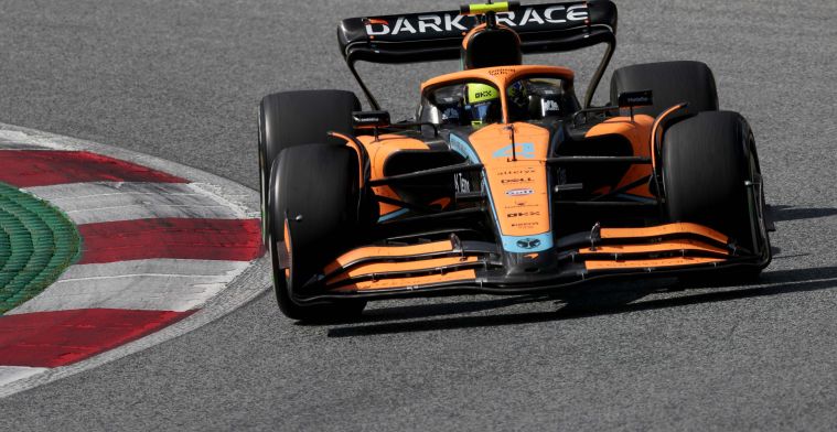 McLaren moest improviseren: 'Norris' straf maakte het wat ingewikkeld'