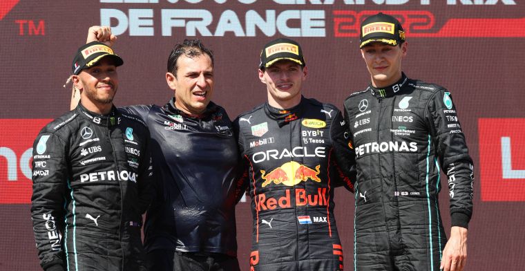 Verstappen moet twee man voor zich laten in F1 Power Rankings van Frankrijk