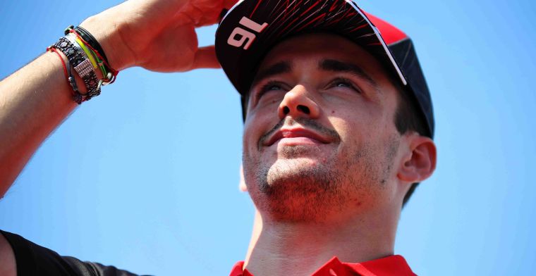 Leclerc: 'Ik word kampioen als ik alles win en Verstappen tweede eindigt'