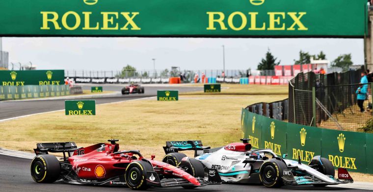 'Mercedes verdenkt Ferrari van gebruik van illegaal gaspedaal'