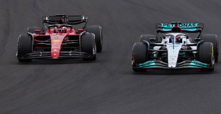 Mercedes wist dat Ferrari-strategie niet zou werken: 'We hadden geen grip'