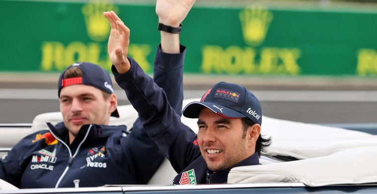 Perez onthult: 'Updates Red Bull maakten mij langzamer, Verstappen sneller'