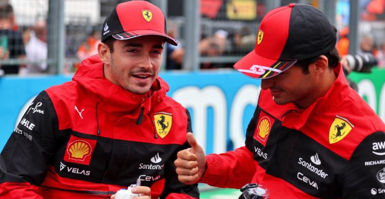Sainz profiteert bij Ferrari: 'Het is altijd een geweldige referentie'