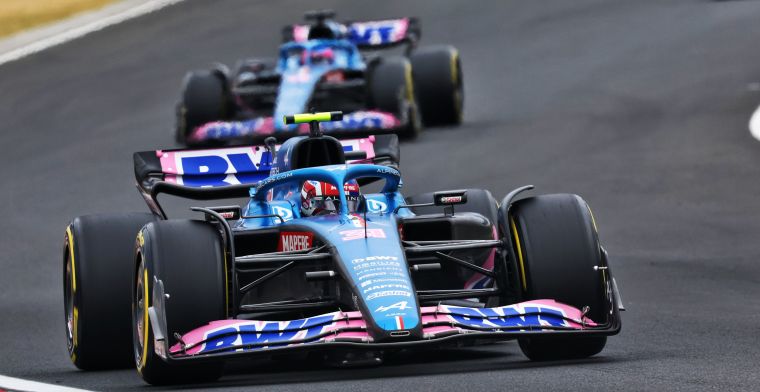 Alpine: 'Niet makkelijk voor ons en McLaren om switch naar 2023 te maken'