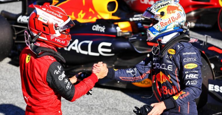 Leclerc verwacht felle strijd met Verstappen: 'Dán is het onvermijdelijk'