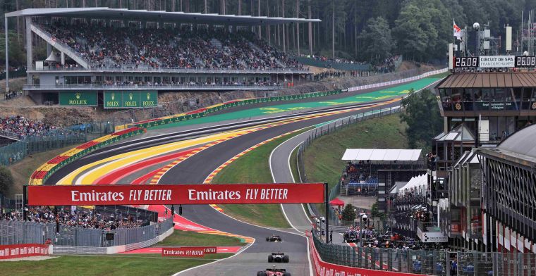 Officieel | Belgische GP op Spa-Francorchamps blijft behouden voor 2023