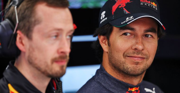 Perez blij voor Verstappen: 'Geweldige dag voor het team, voor mij minder'