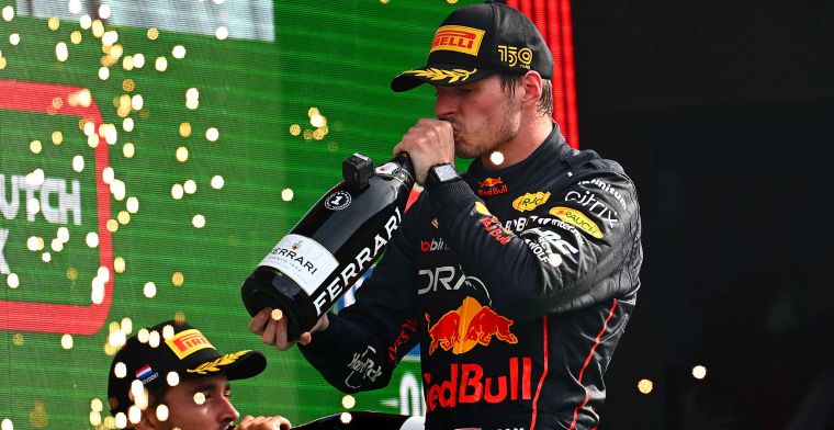 Red Bull kan champagne klaarzetten: 'Niemand gaat Verstappen achterhalen'