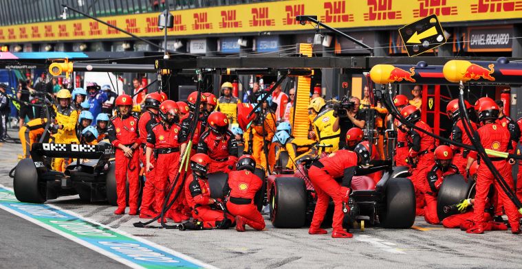 Ferrari legt uit waar het mis ging voor Sainz: 'Tijdgebrek en smalle pits'