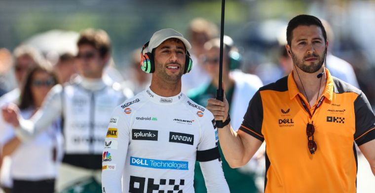 Ricciardo baalt van situatie bij McLaren: 'Behoorlijk frustrerend'