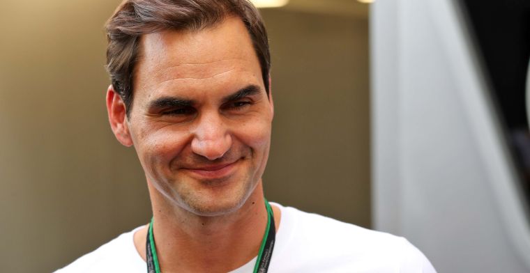 F1-coureurs betuigen respect aan Roger Federer na afscheidswedstrijd