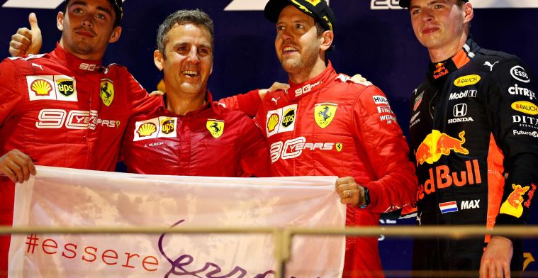 Ferrari boekte laatste overwinning met snelle (illegale) motor in Singapore