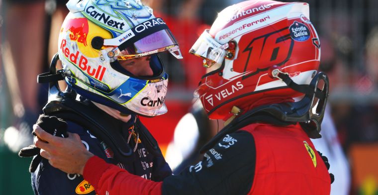 Verstappen heeft een voordeel: 'Bij Leclerc moeten we dat nog maar zien'