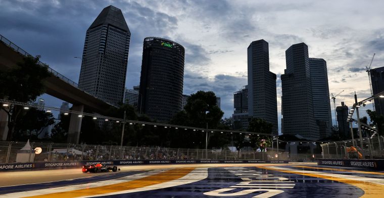 Volledige uitslag kwalificatie GP Singapore | Verstappen grijpt naast pole 