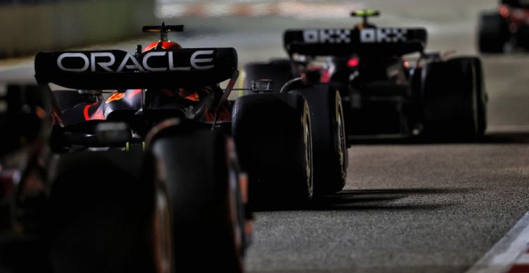 WK-stand coureurs na GP Singapore | Leclerc en Perez vechten voor P2