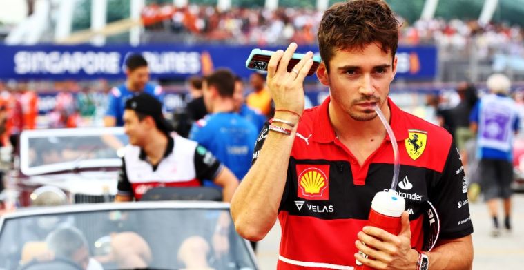 Leclerc baalt: Ik heb de hele race alles gegeven