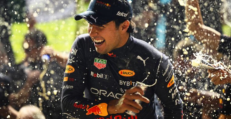 Perez had problemen met de motor in Singapore: 'Dat deed weinig goeds'