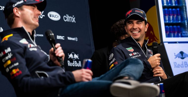 F1 Social Stint | Verstappen en Perez tonen voetbaltalent