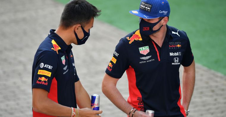 Albon over zijn periode bij Red Bull Racing: 'Dat zou ik nu anders doen'