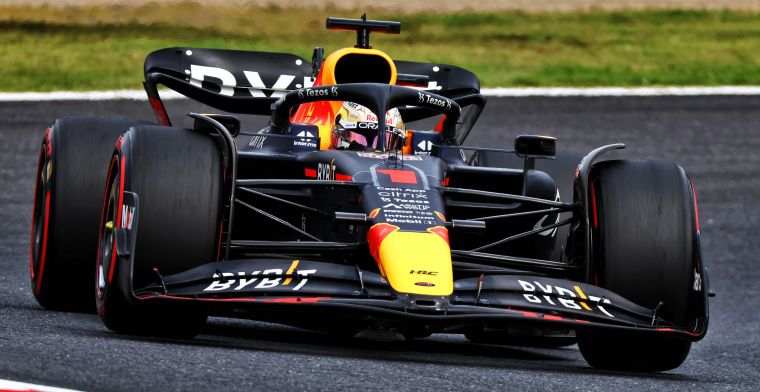 Verstappen verslaat Ferrari in slotfase van droge VT3 in Japan