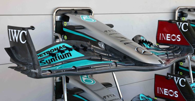 Mercedes niet blij met FIA, vleugel was in eerste instantie goedgekeurd