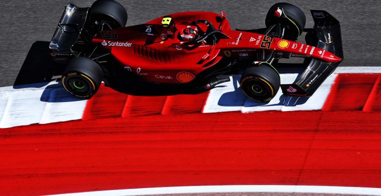 LIVE | Sainz pakt pole in Amerika, Verstappen door gridstraf Leclerc op P2