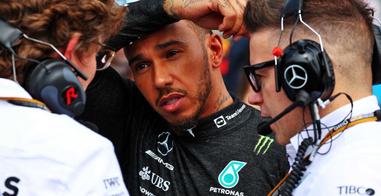 Hamilton ziet Mercedes tekort komen: Ze zijn zo snel op het rechte stuk
