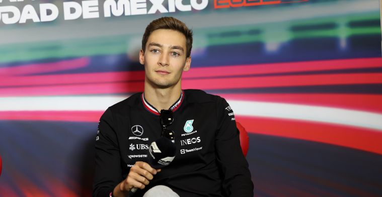 Russell zit op zijn plek: 'Bij Mercedes meest kans om wereldtitel te halen'
