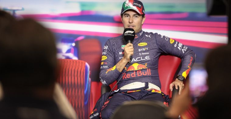 Perez over kwaliteiten van teamgenoot Verstappen: 'Het is niet makkelijk'