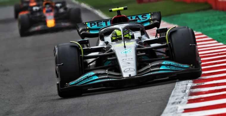 Mercedes erkent fout in GP Mexico: 'Dat hadden we moeten doen'