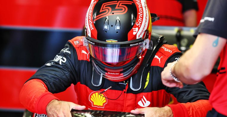 Sainz verdedigt Ferrari-teambaas: Mattia heeft uitstekend werk geleverd