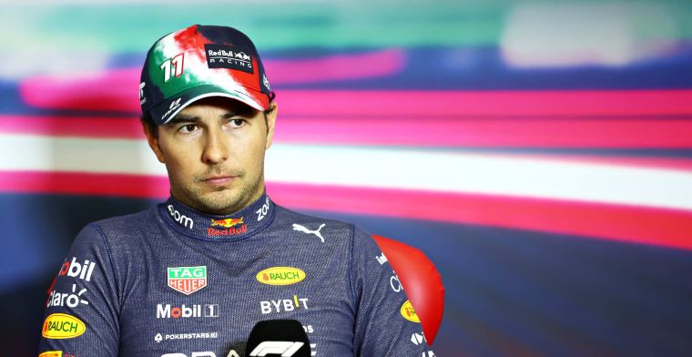 Perez over F1-seizoen: 'Ik had een paar races die me uit de strijd haalden'