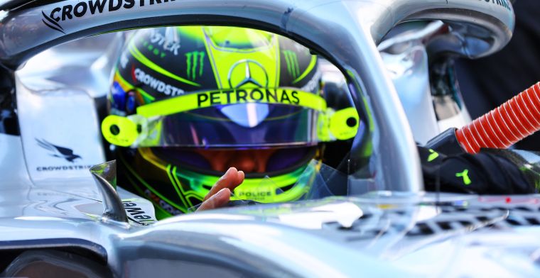 Hamilton verbaasd over tempo Red Bull: 'Alsof ze stap terug hebben gezet'
