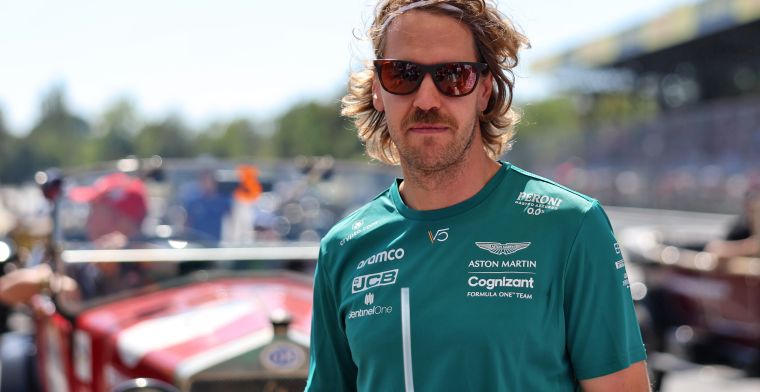Vettel kalm onder clash met Stroll: 'Misschien gewoon een misverstand'